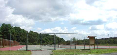Tennis courts