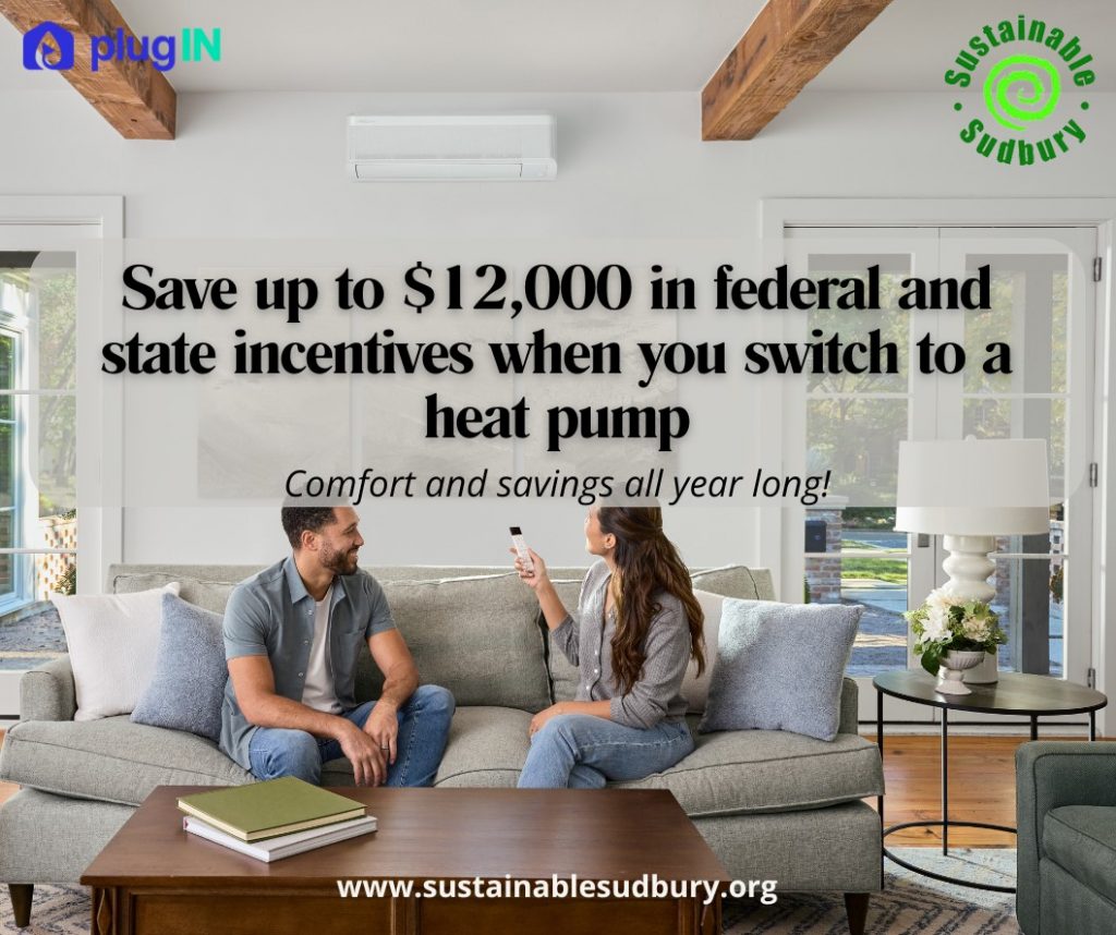 Save up to $12,000 in federal state incentives when you switch to a heat pump. Click to register for the heat pump webinar.