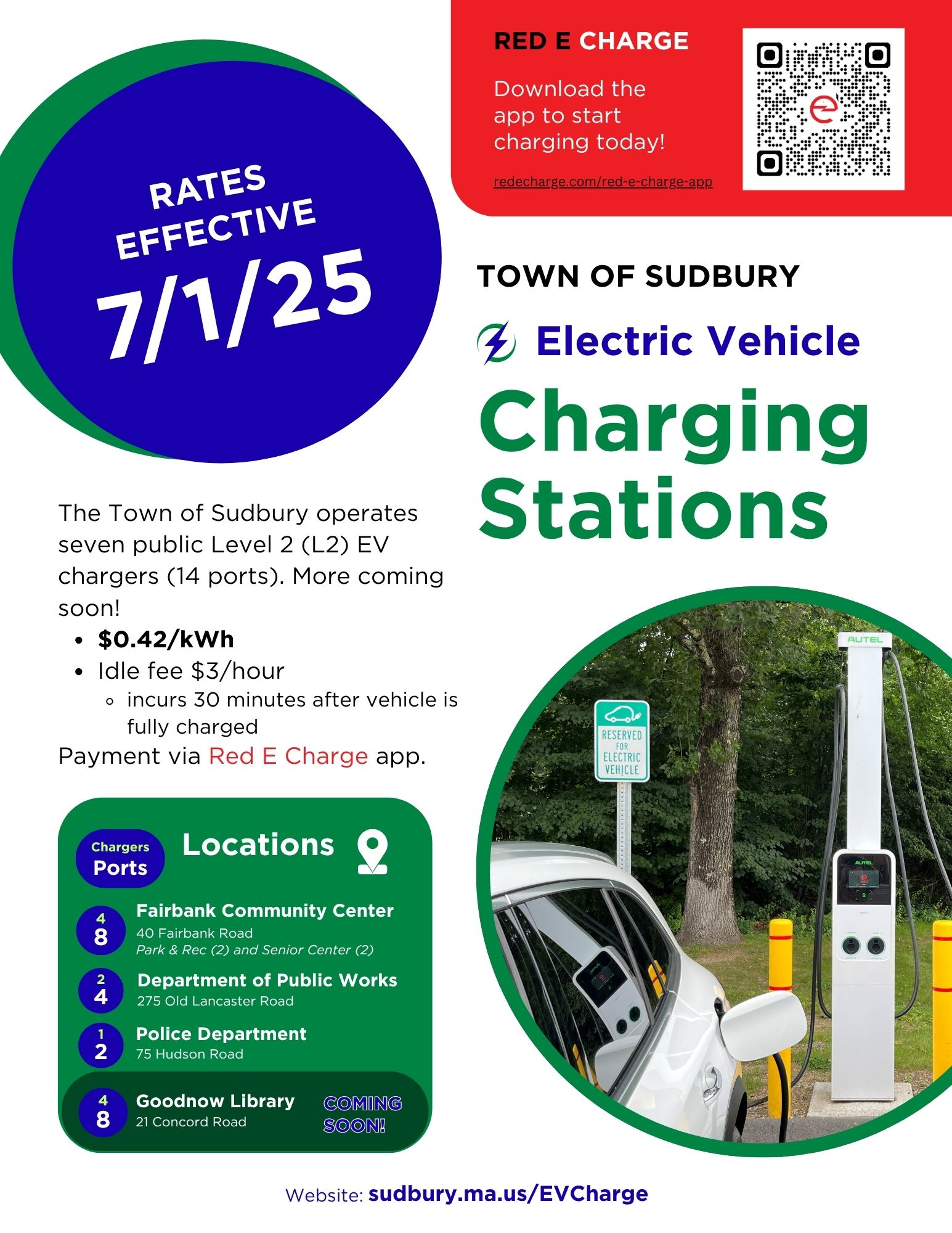 Red E Charge - Download the app to start charging today