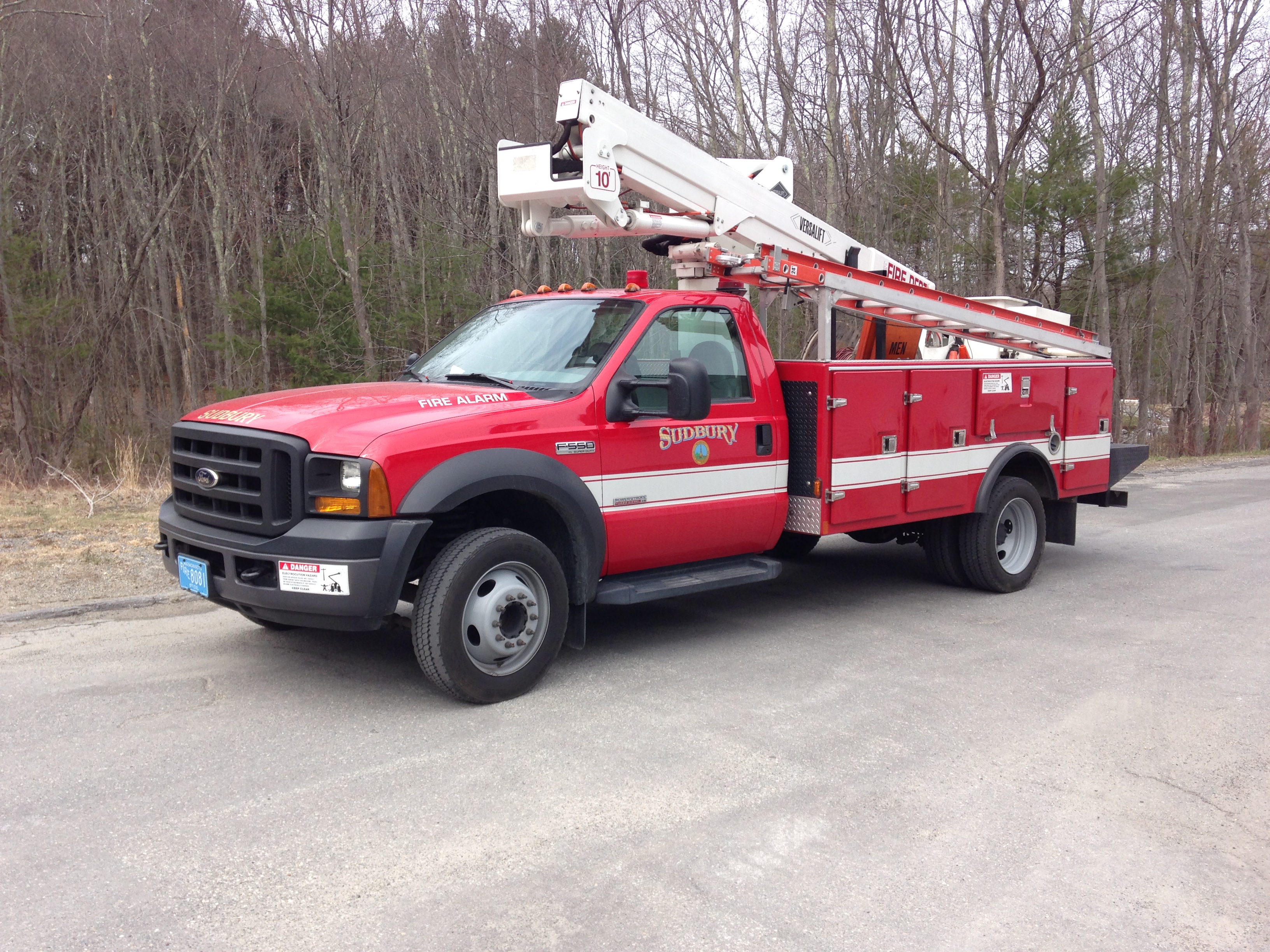 2006 Ford Fire Alarm Truck