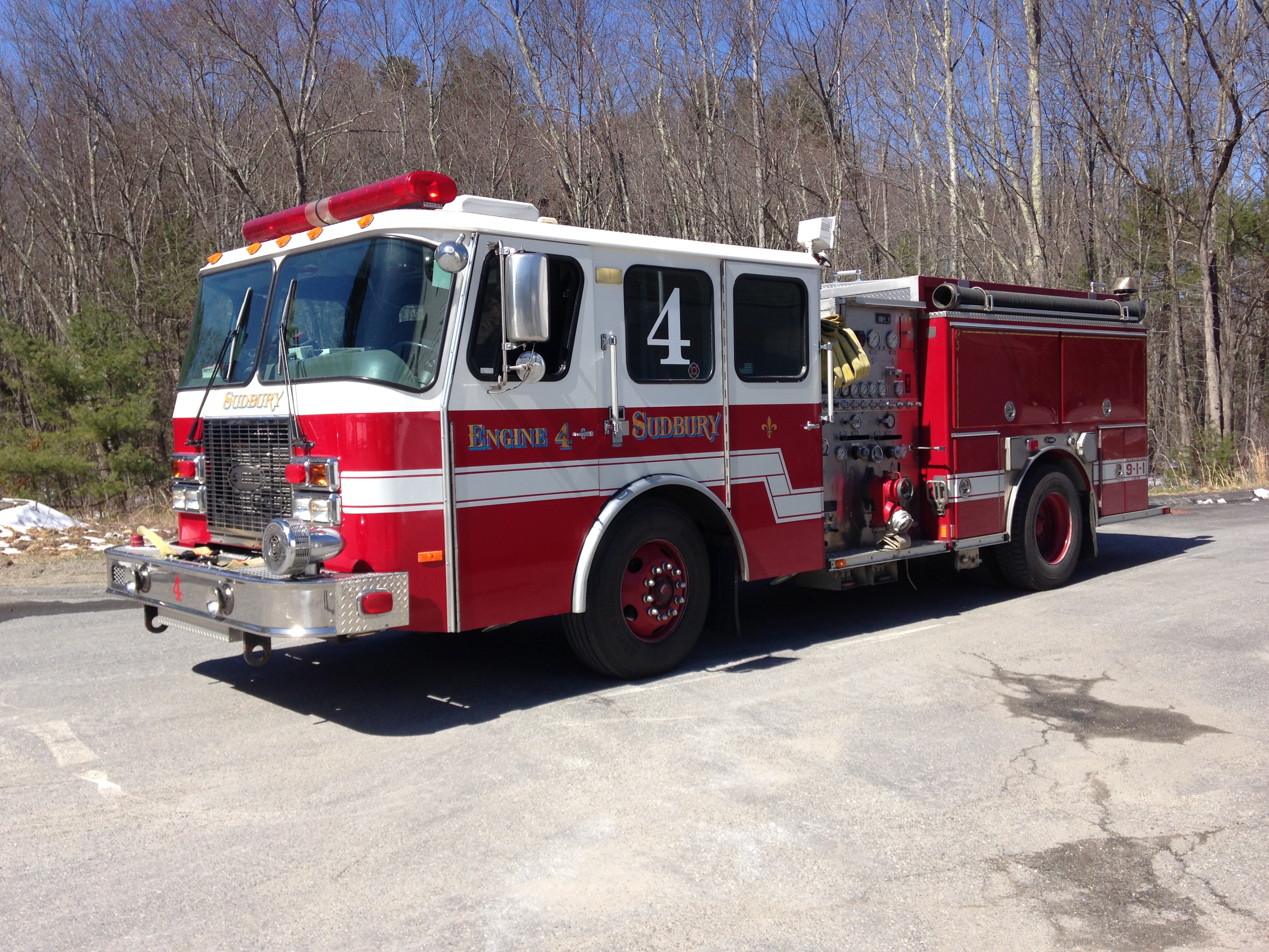 Engine 4 1997 Emergency One Pumper