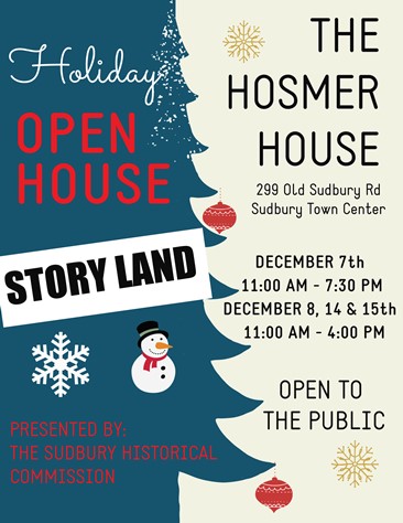 Holiday Open House at Homser House