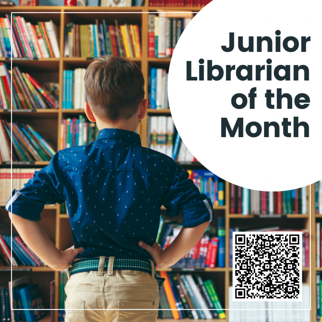 Form to apply to be Junior Librarian of the Month