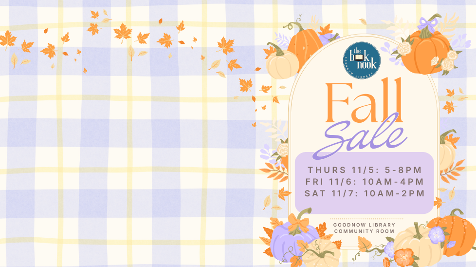 Book Nook Fall Sale